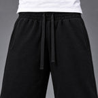 Men's Athletic 3/4 Sweats | Loose Fit Capri Sweatpants