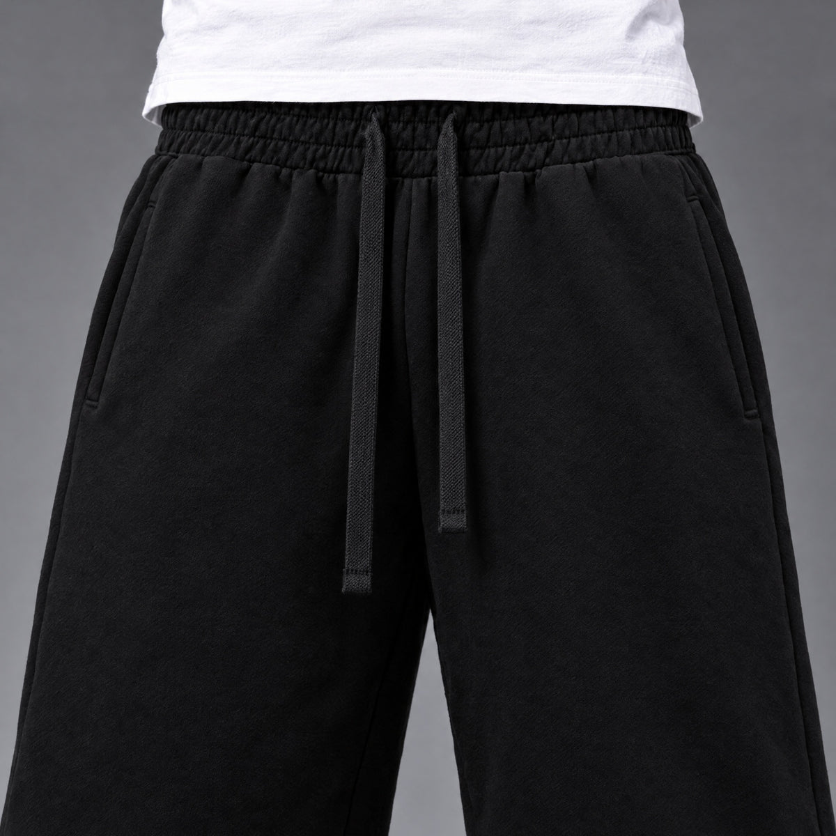 Men's Athletic 3/4 Sweats | Loose Fit Capri Sweatpants